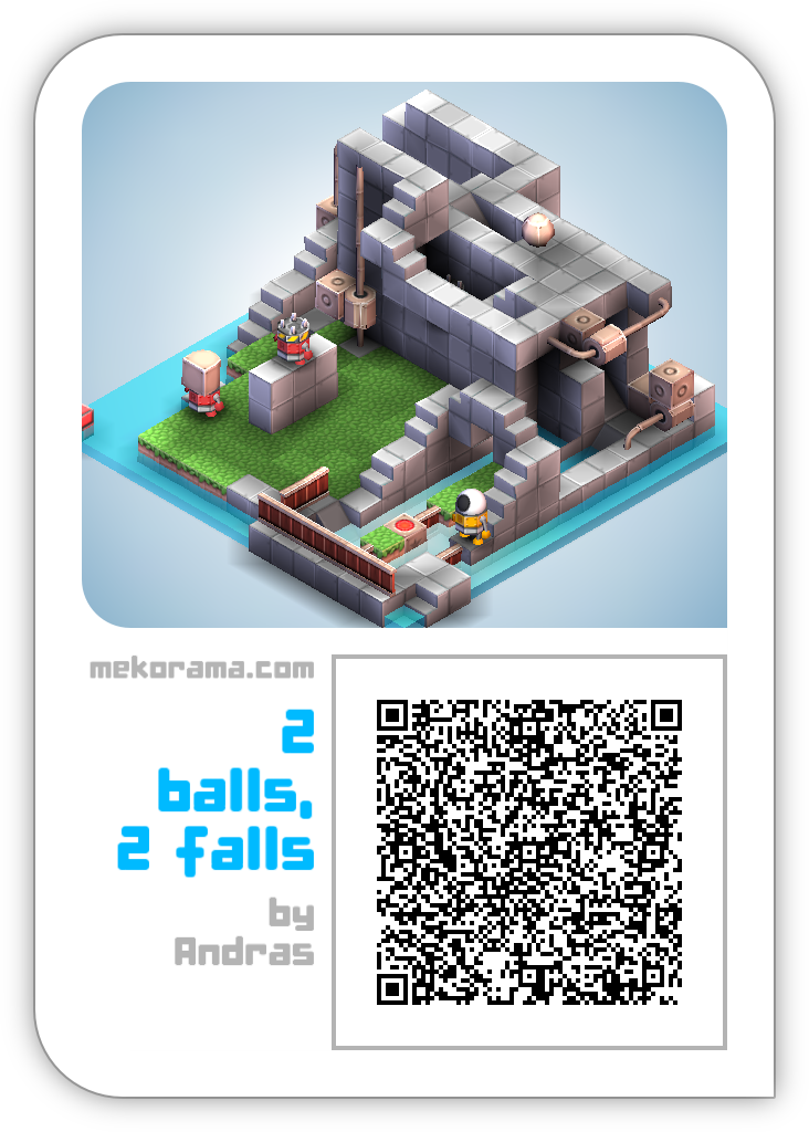 2 balls, 2 falls