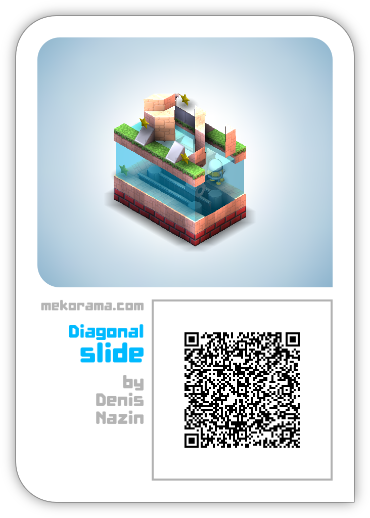 Diagonal slide