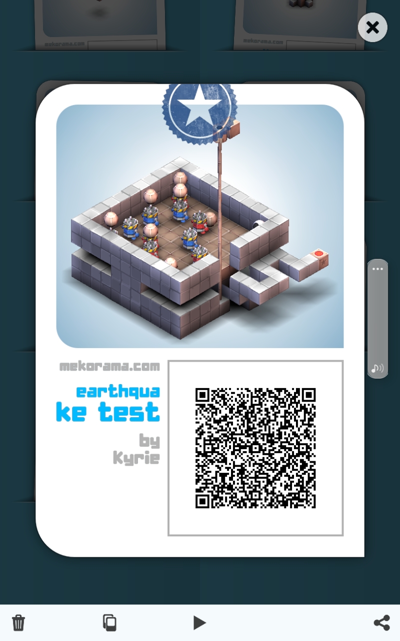 Earthquake test