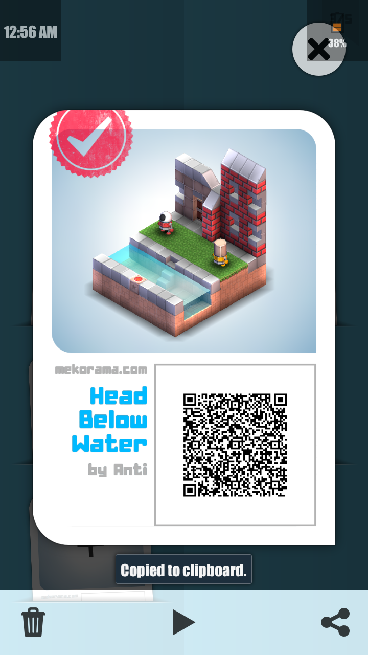 Head Below Water