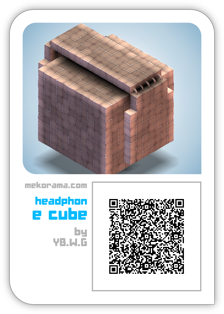 headphone cube