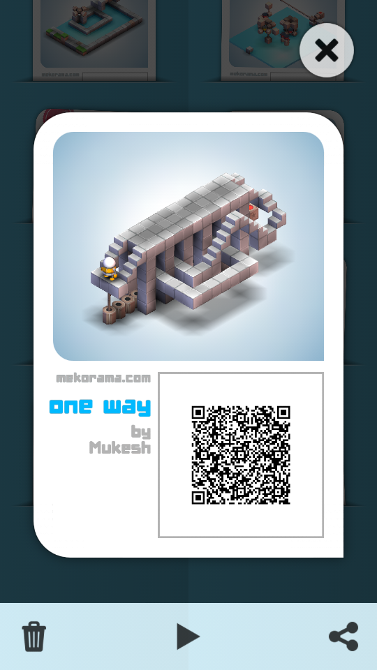 one way