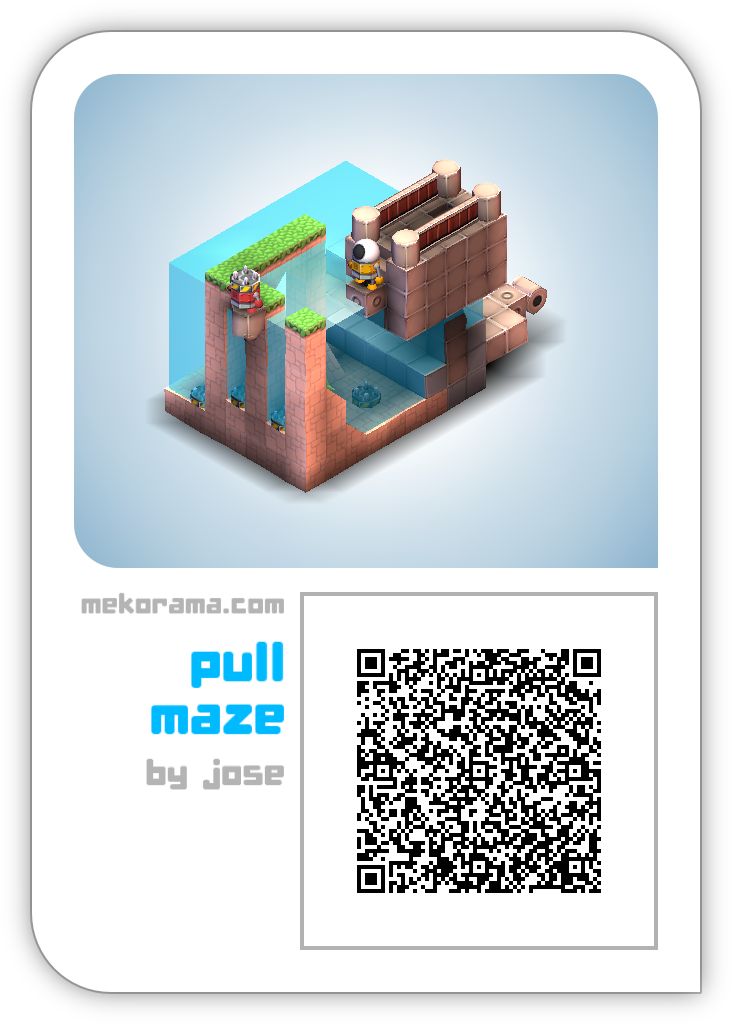 Pull maze
