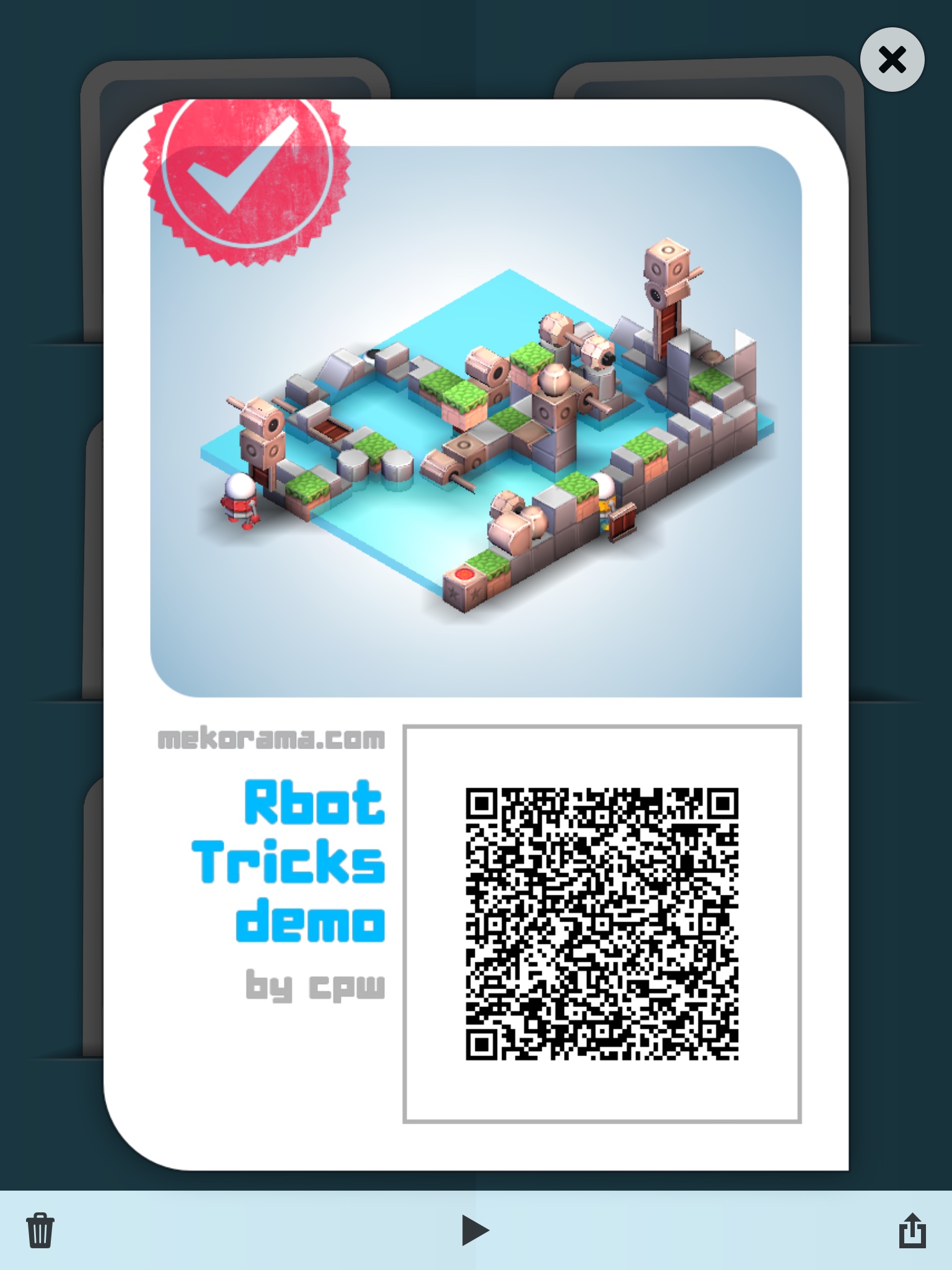 R-bot Tricks Demo