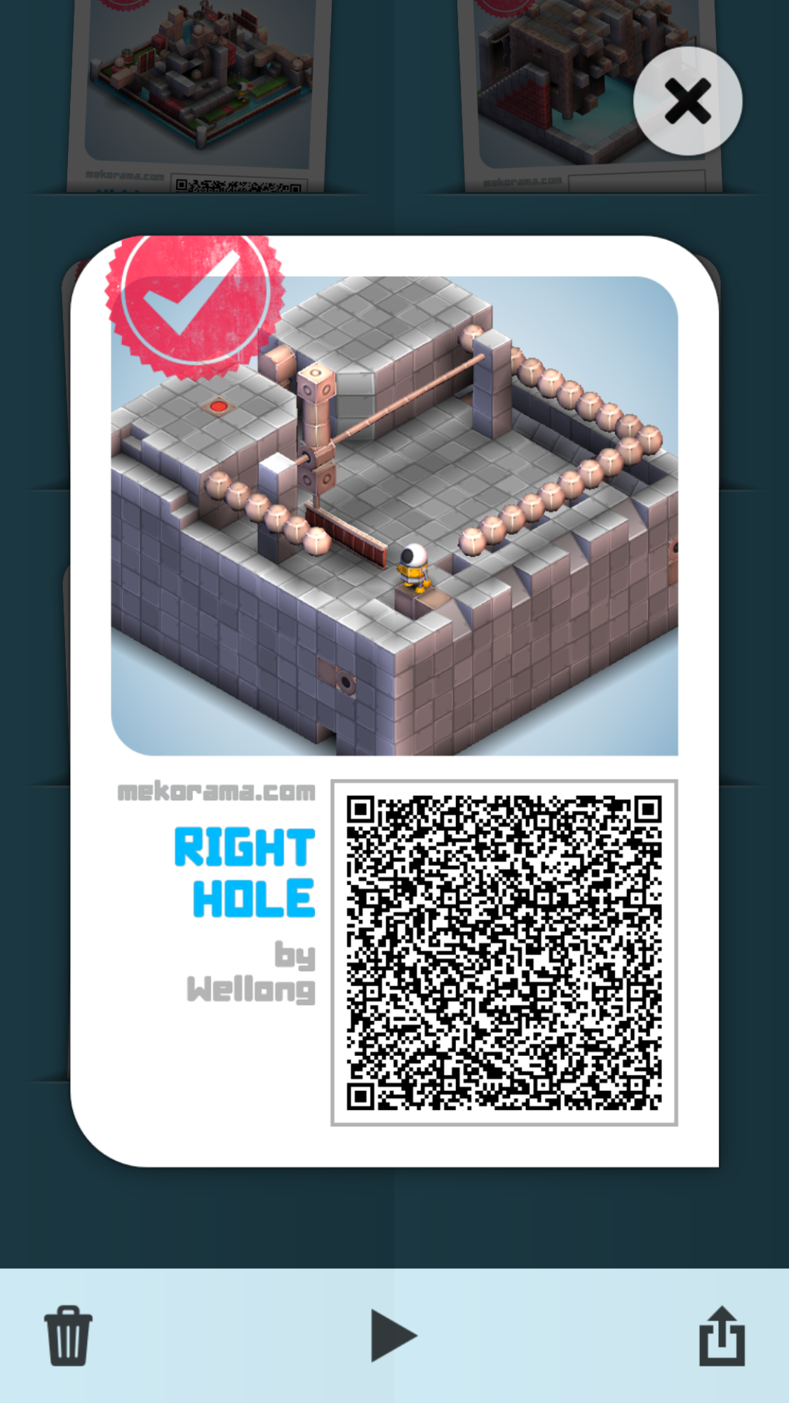 RIGHT HOLE (Wellong Level05)