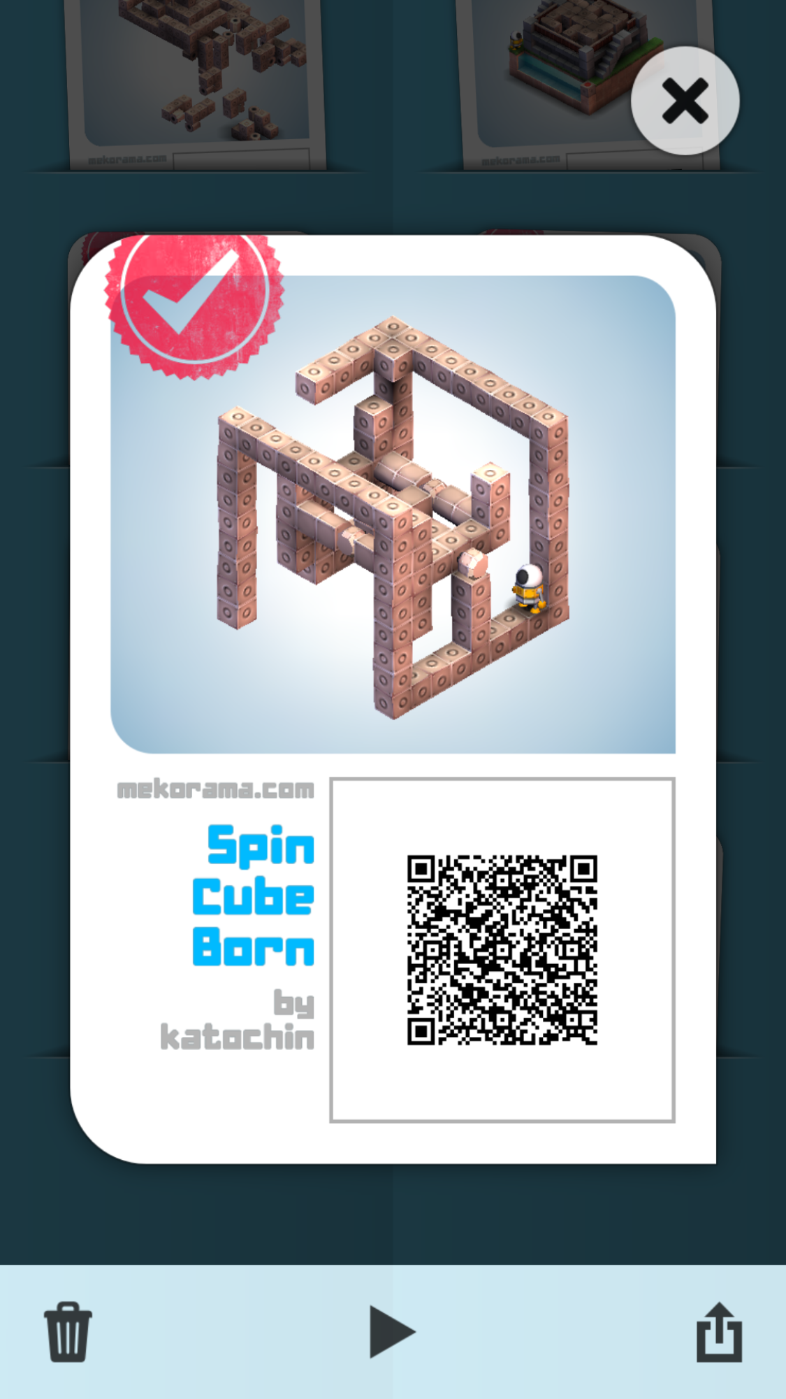 Spin Cube Born