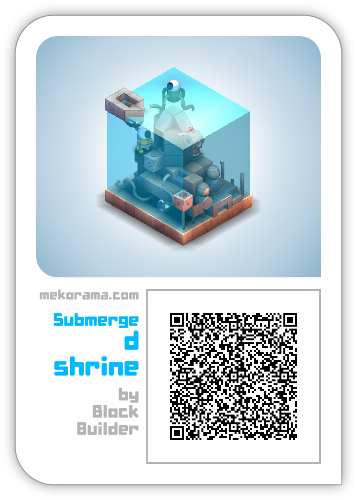 Submerged shrine