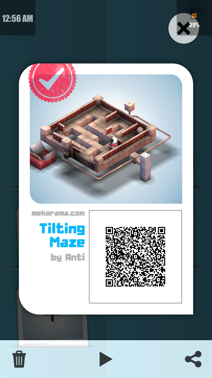 Tilting Maze